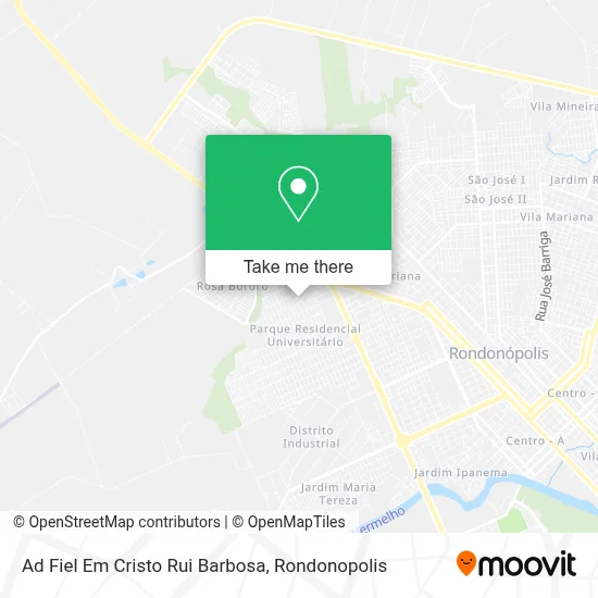 Ad Fiel Em Cristo Rui Barbosa map