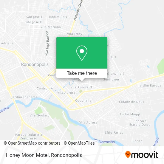 Honey Moon Motel map