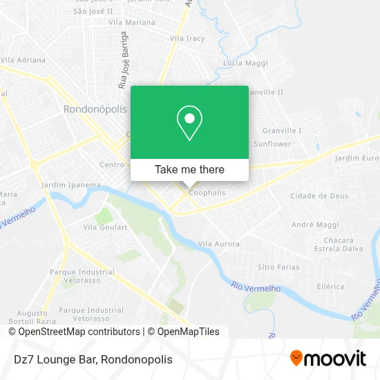 Dz7 Lounge Bar map