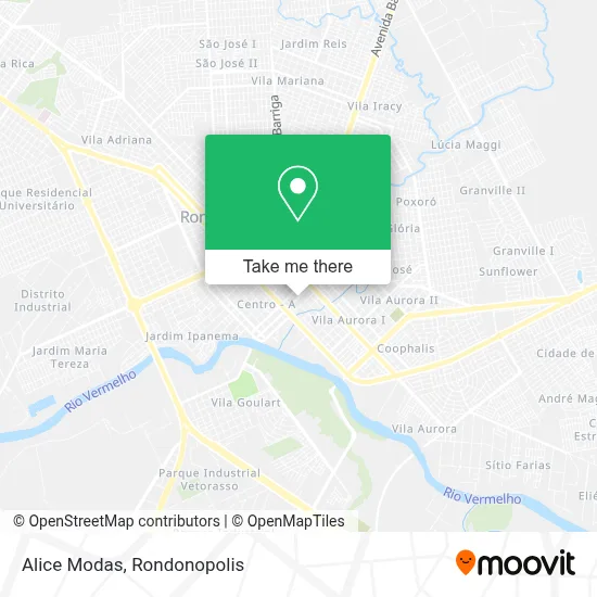 Alice Modas map