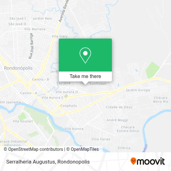 Serralheria Augustus map
