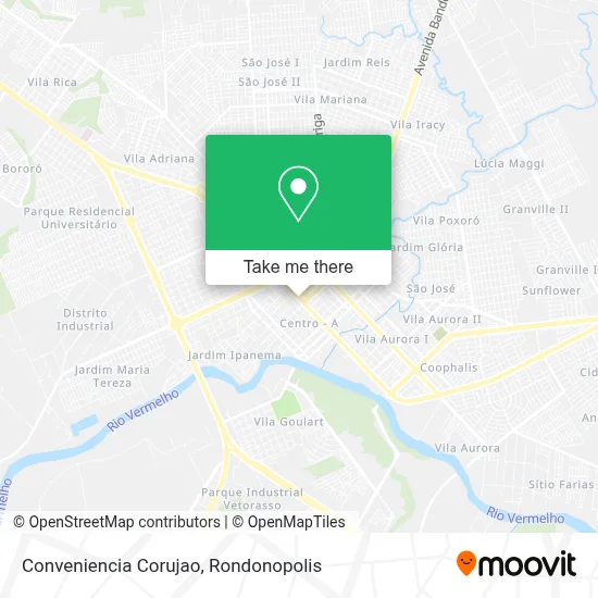 Conveniencia Corujao map