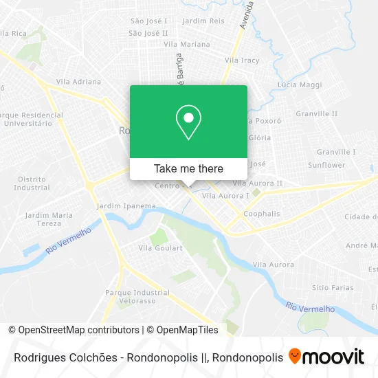 Rodrigues Colchões - Rondonopolis || map