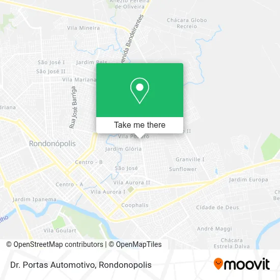 Dr. Portas Automotivo map