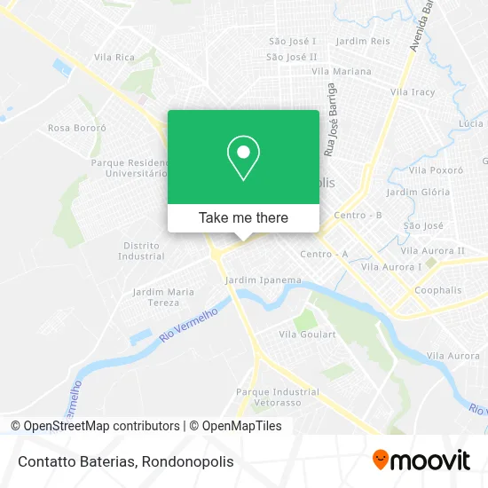 Contatto Baterias map