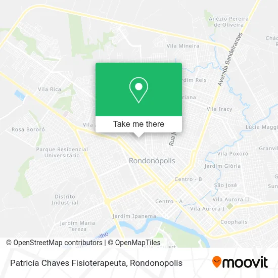Patricia Chaves Fisioterapeuta map
