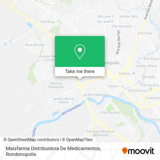 Maisfarma Distribuidora De Medicamentos map