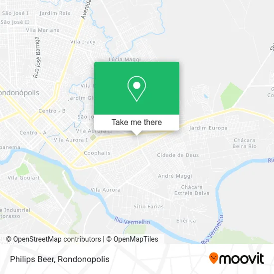 Philips Beer map