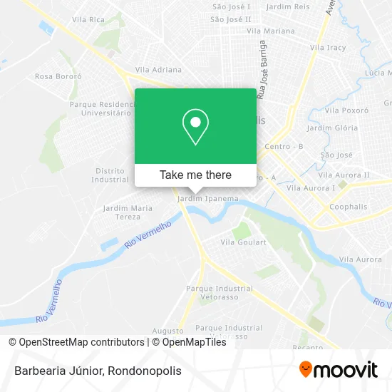 Barbearia Júnior map