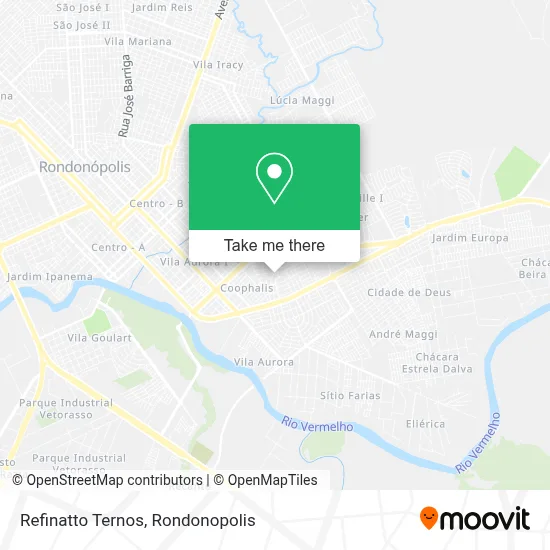 Refinatto Ternos map