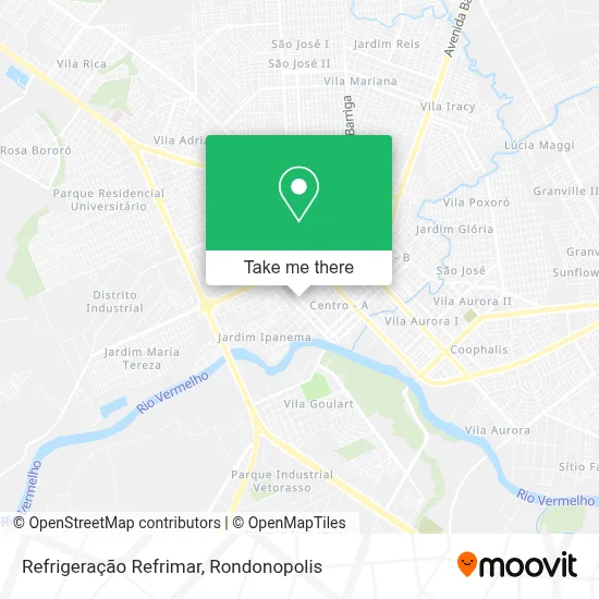 Refrigeração Refrimar map