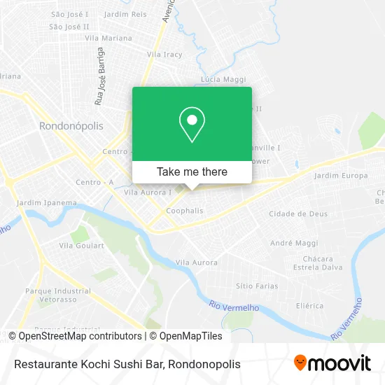 Restaurante Kochi Sushi Bar map
