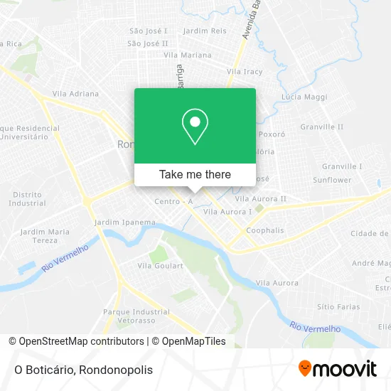 O Boticário map