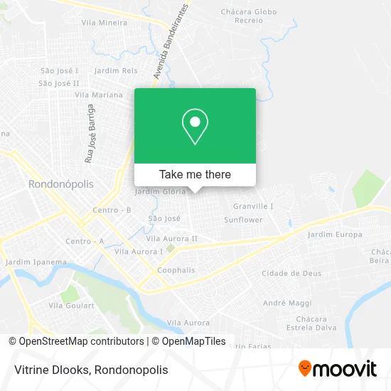 Vitrine Dlooks map