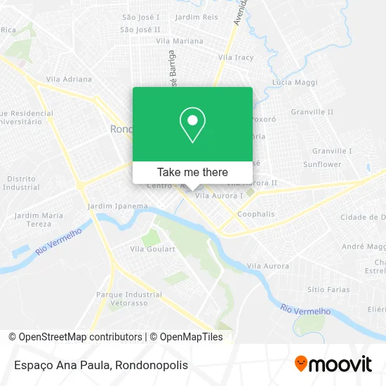 Espaço Ana Paula map