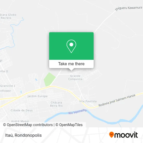 Itaú map