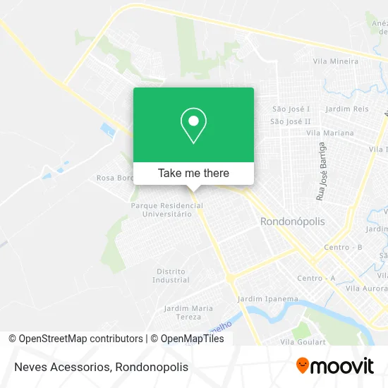 Neves Acessorios map
