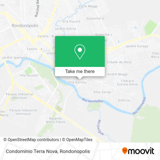 Condomínio Terra Nova map