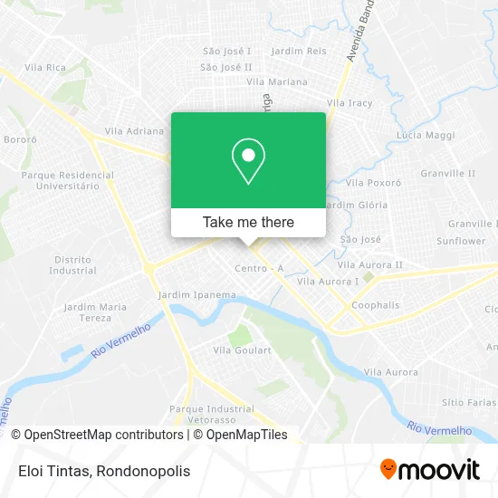 Eloi Tintas map