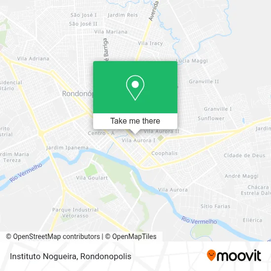 Instituto Nogueira map