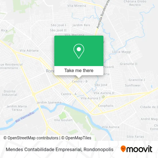 Mendes Contabilidade Empresarial map