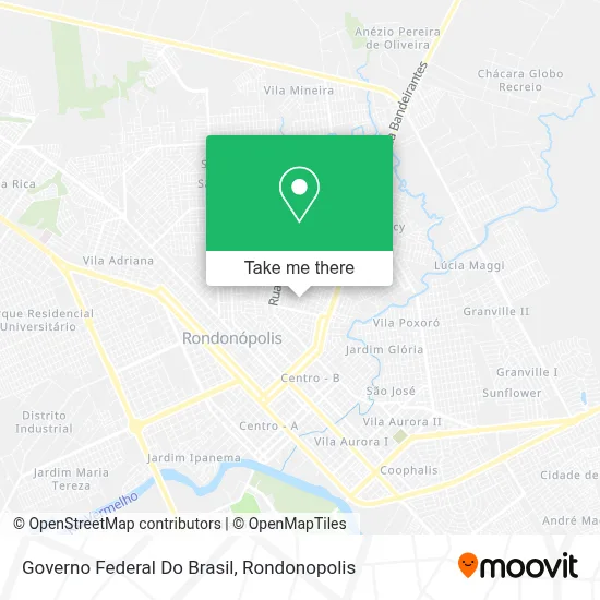 Governo Federal Do Brasil map