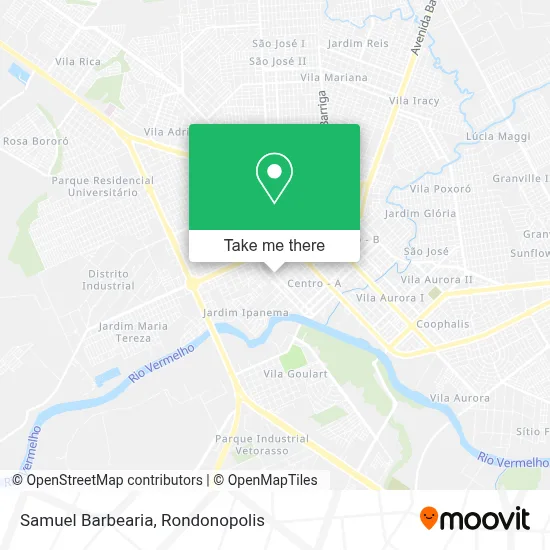 Samuel Barbearia map