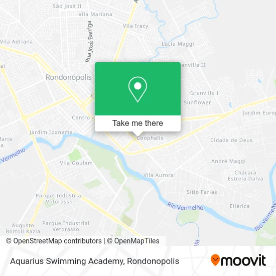 Aquarius Swimming Academy map