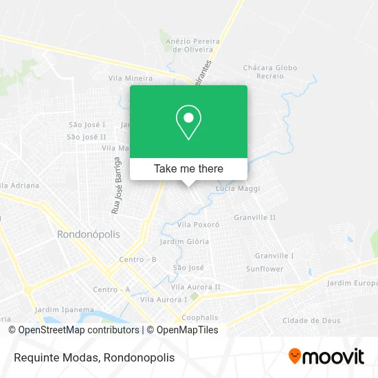 Requinte Modas map