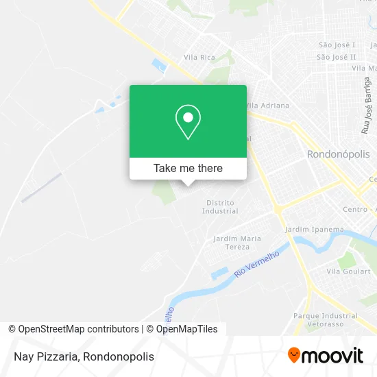 Nay Pizzaria map