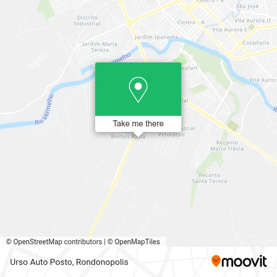 Urso Auto Posto map