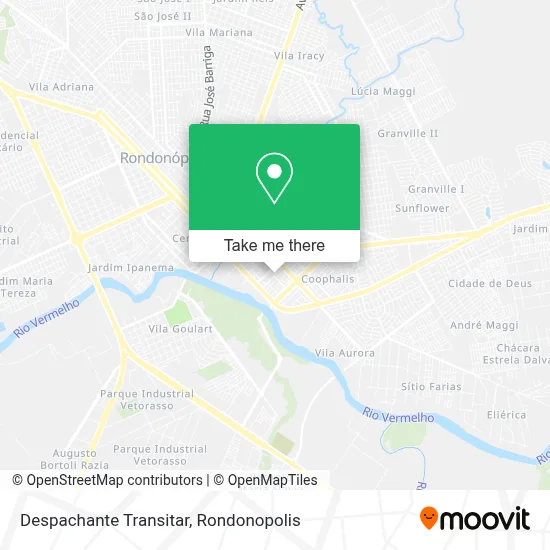 Despachante Transitar map
