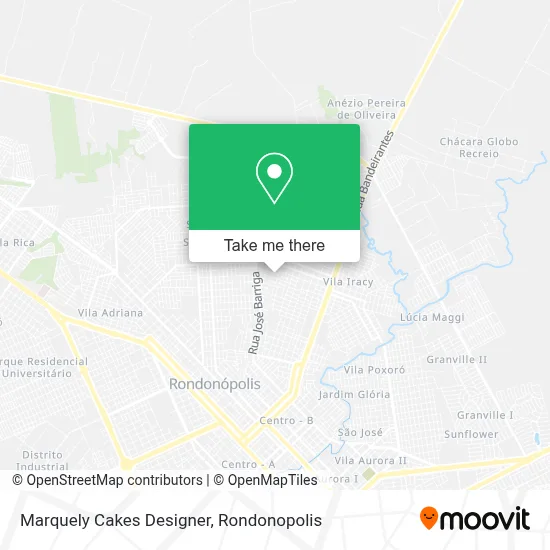 Marquely Cakes Designer map