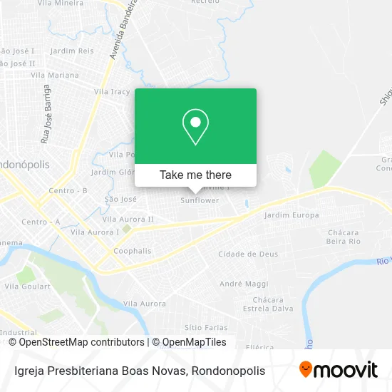Igreja Presbiteriana Boas Novas map
