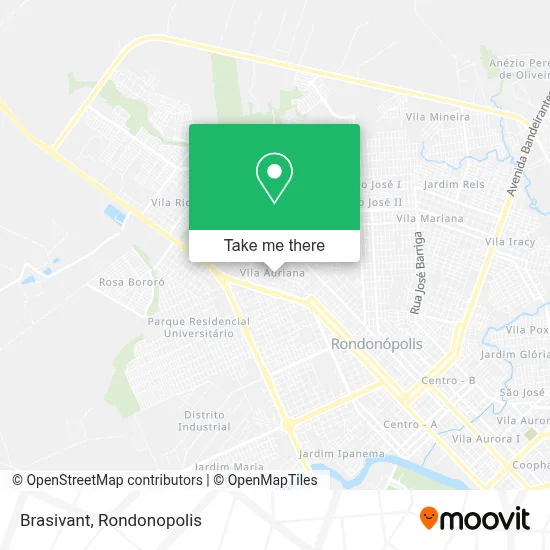 Brasivant map