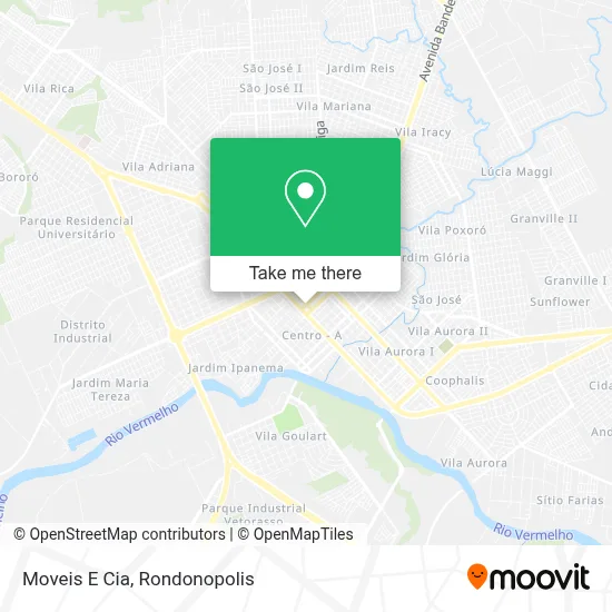 Moveis E Cia map