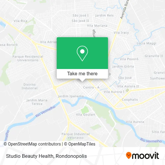 Studio Beauty Health map