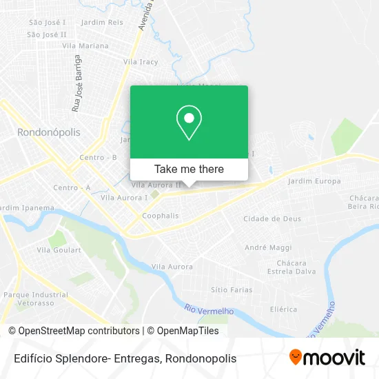 Edifício Splendore- Entregas map