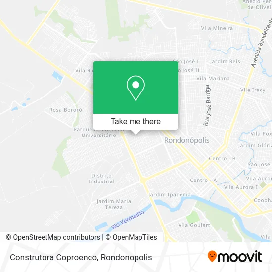 Construtora Coproenco map