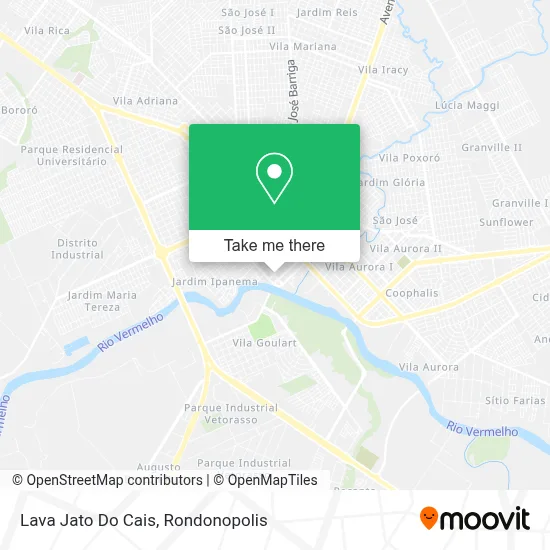 Lava Jato Do Cais map