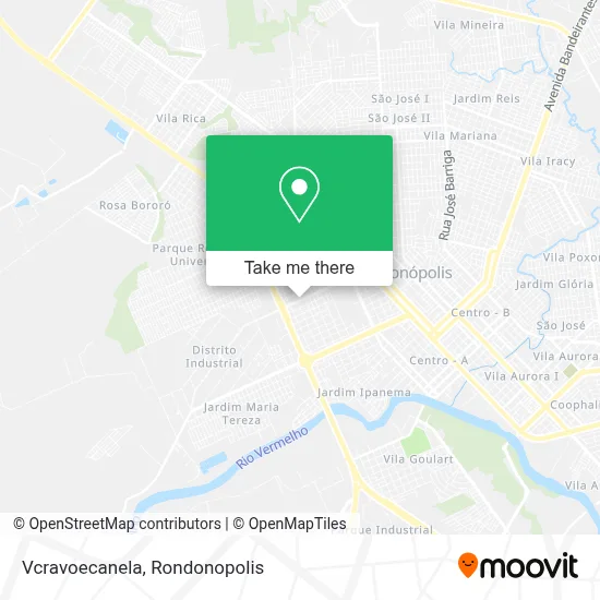 Vcravoecanela map