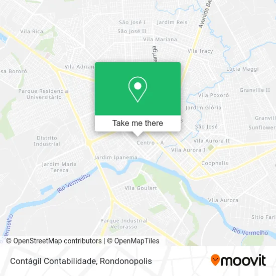 Contágil Contabilidade map