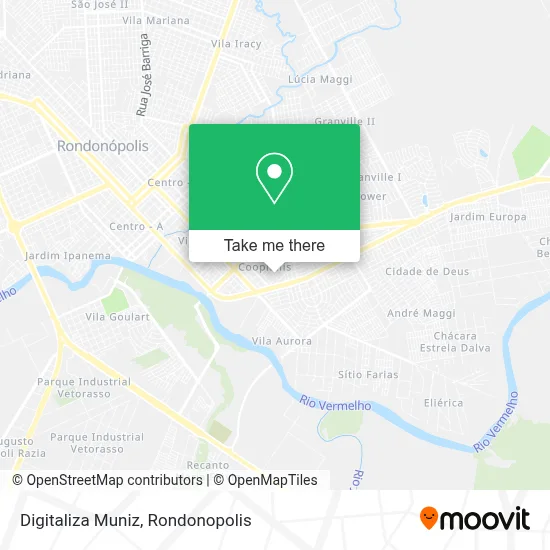 Digitaliza Muniz map