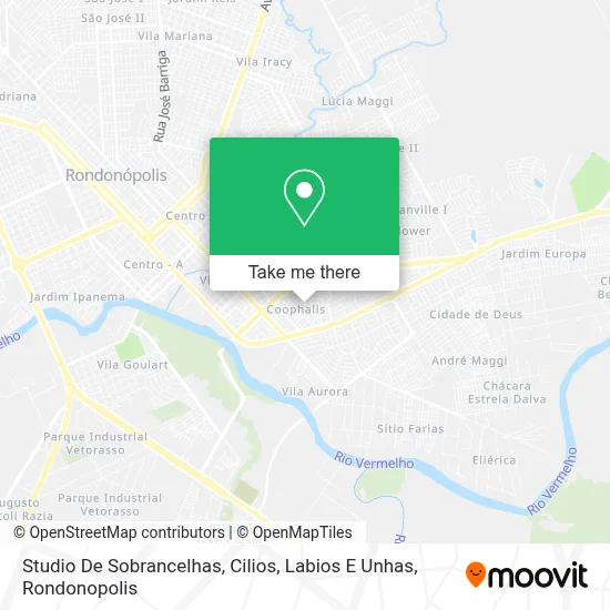 Studio De Sobrancelhas, Cilios, Labios E Unhas map