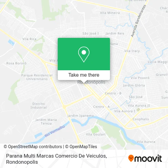 Parana Multi Marcas Comercio De Veiculos map