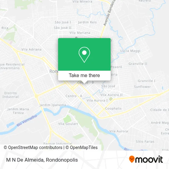 M N De Almeida map