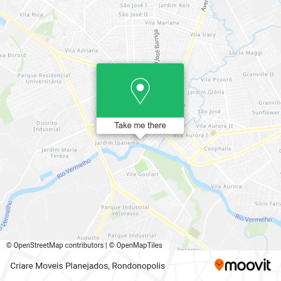 Criare Moveis Planejados map