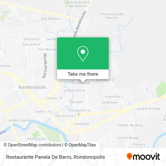 Restaurante Panela De Barro map