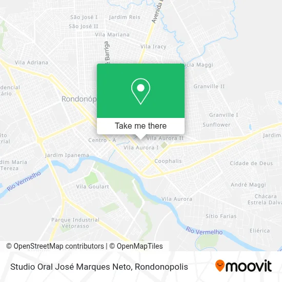 Studio Oral José Marques Neto map