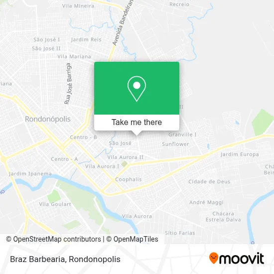 Braz Barbearia map